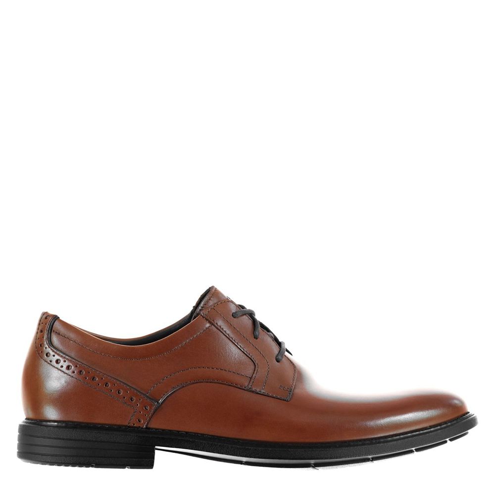 Sapatos Oxford Homem Rockport Madson Plain Toe Marrom,Portugal DXYHW-4907